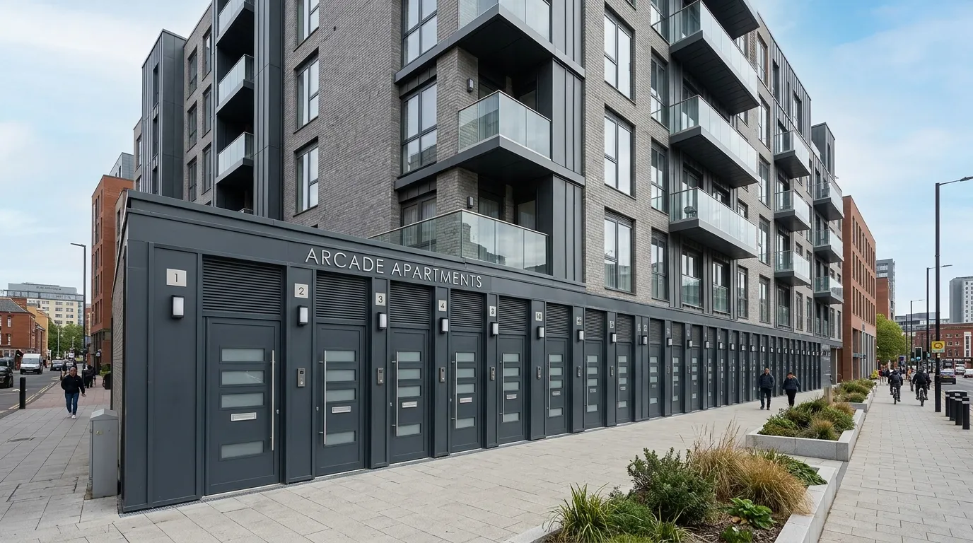 20 front doors supplied to contractor trade